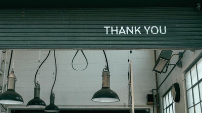 Middle thank you