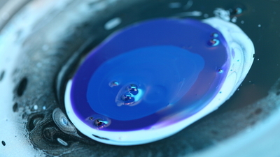 Middle feeling blue