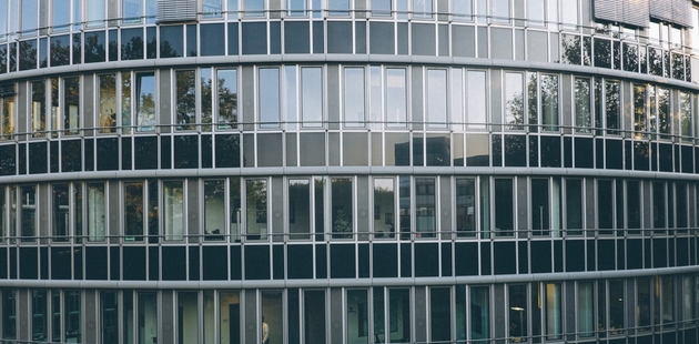 Big office windows